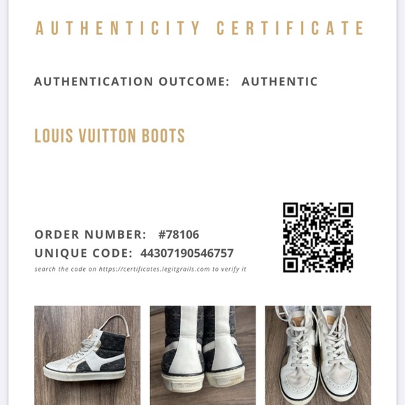 Louis Vuitton Black Denim + Leather High Top Sneakers | 38 - Picture 13 of 16